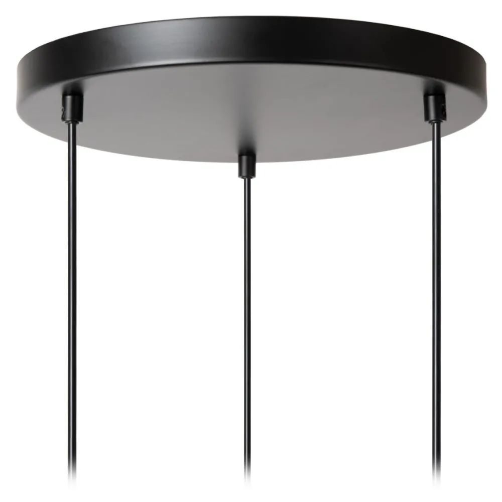 Outlet Lucide Chayanne Ø30 taklampa Svart