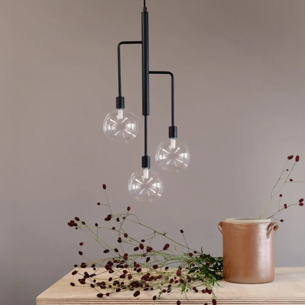 Online Dyberg Larsen Chester 32cm taklampa Svart