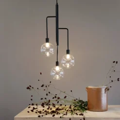 Online Dyberg Larsen Chester 32cm taklampa Svart