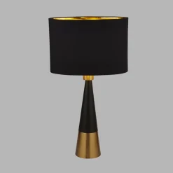 Clearance Searchlight Chloe 40cm bordslampa Mattsvart