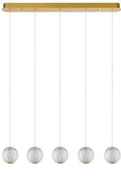 New Lucide Cintra 84cm taklampa Transparent