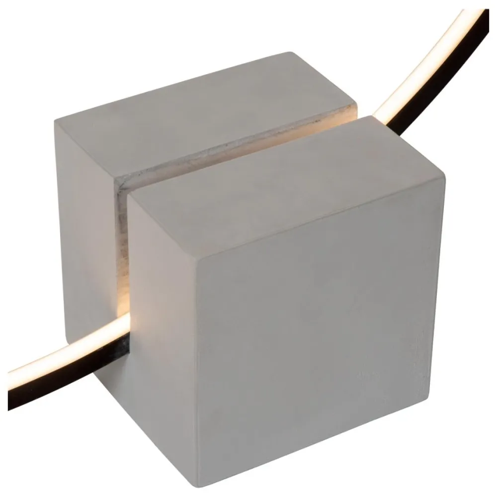 Clearance Lucide Cirkelis 83cm bordslampa Svart