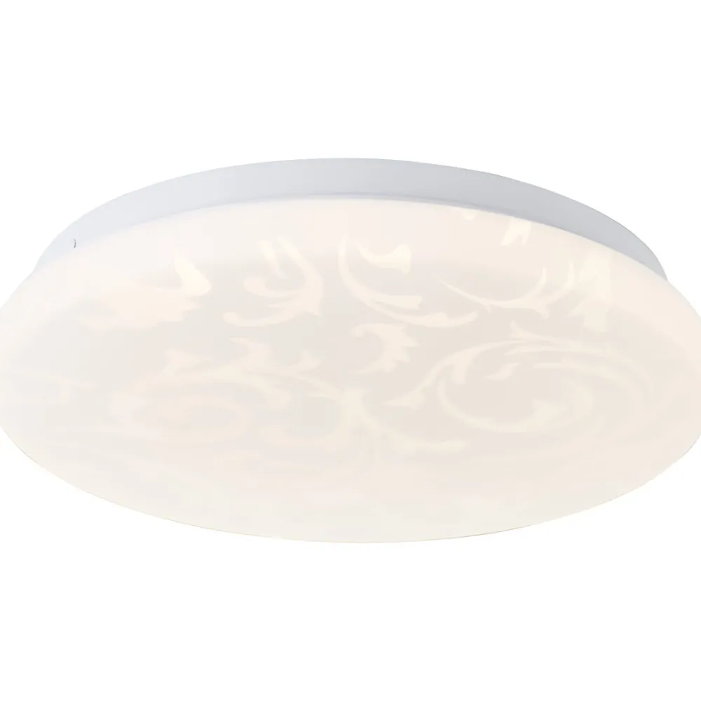Clearance Brilliant Clarica Ø26 plafond Vit