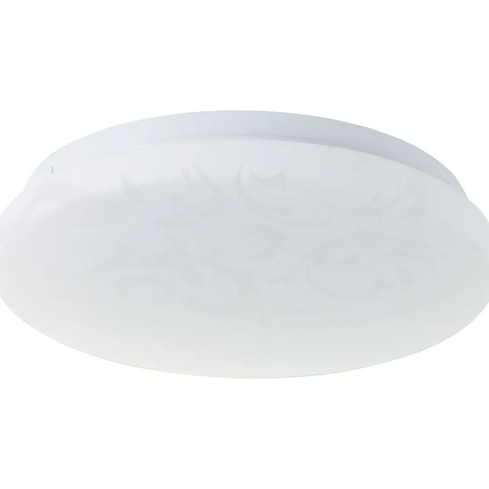 Clearance Brilliant Clarica Ø26 plafond Vit