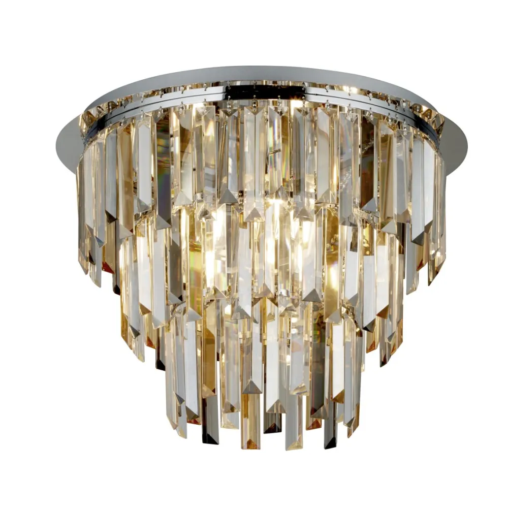 Outlet Searchlight Clarissa Ø45 kristall Krom