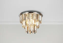 Outlet Searchlight Clarissa Ø45 kristall Krom