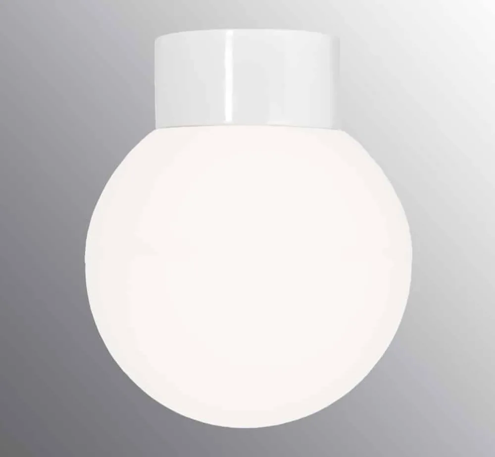 Ifö electric Classic Glob 200 badrumslampa