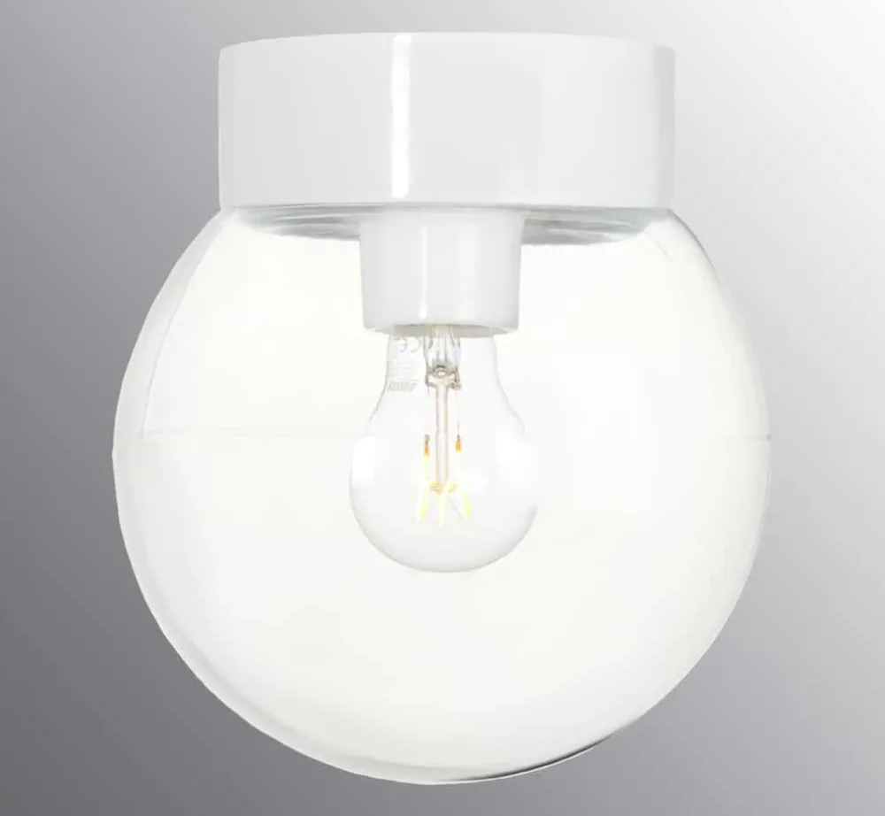 Ifö electric Classic Glob 200 badrumslampa