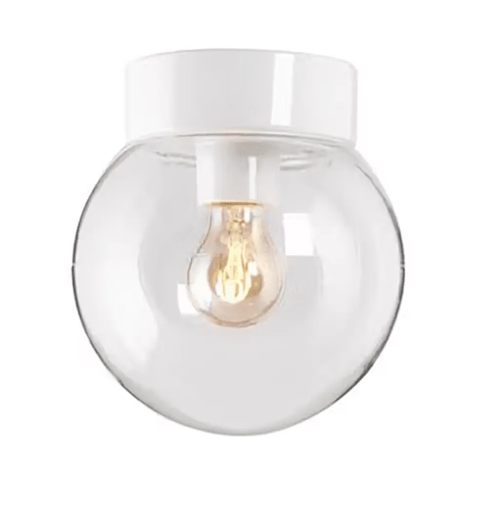Ifö electric Classic Glob 200 badrumslampa