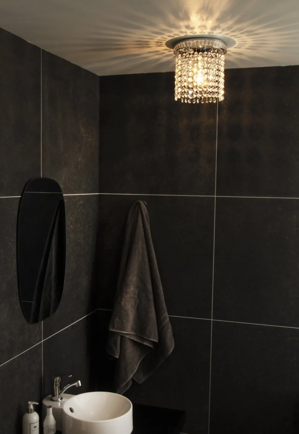 Discount Aneta Lighting Claudia Ø20 badrumslampa Krom
