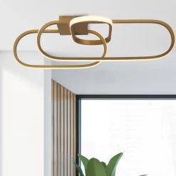 Hot Searchlight Clip plafond Guld