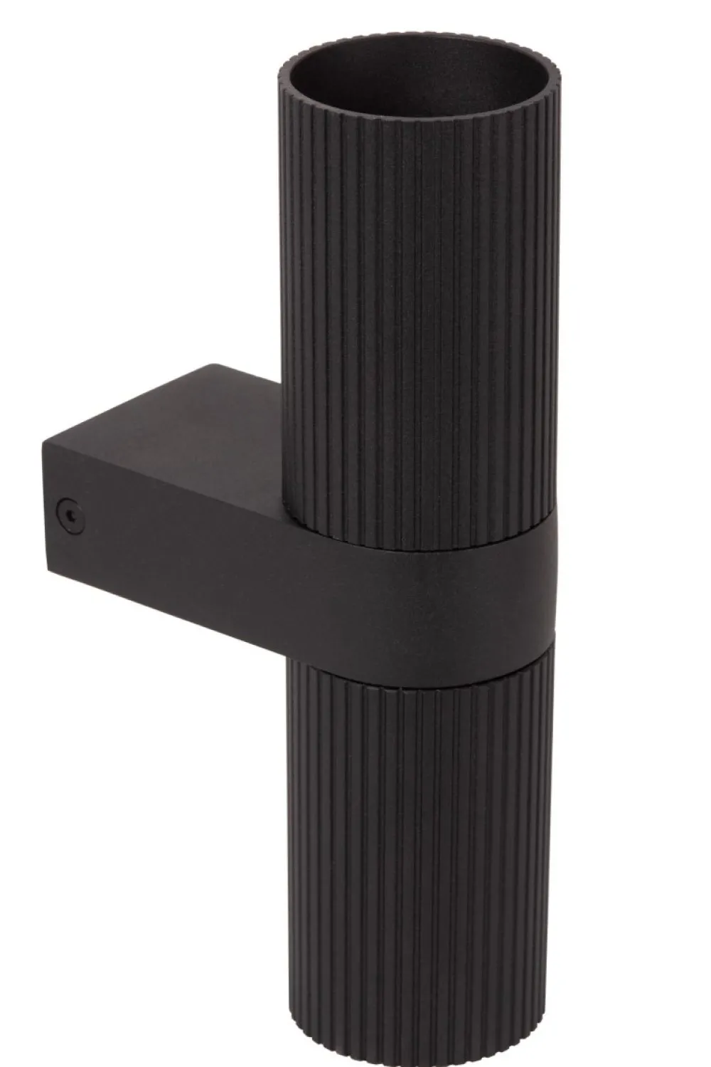 Outlet Lucide Clubs 20cm vägglampa Svart