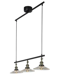 Discount Cottex Cobble 82cm taklampa Svart