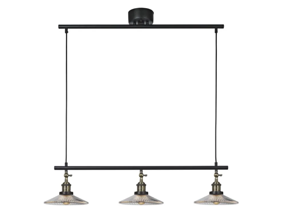 Discount Cottex Cobble 82cm taklampa Svart