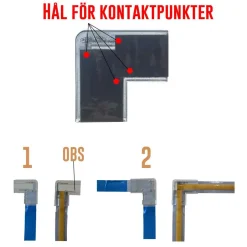 Clearance Designlight Cobby LED-list 12V 3000K 5m IP44
