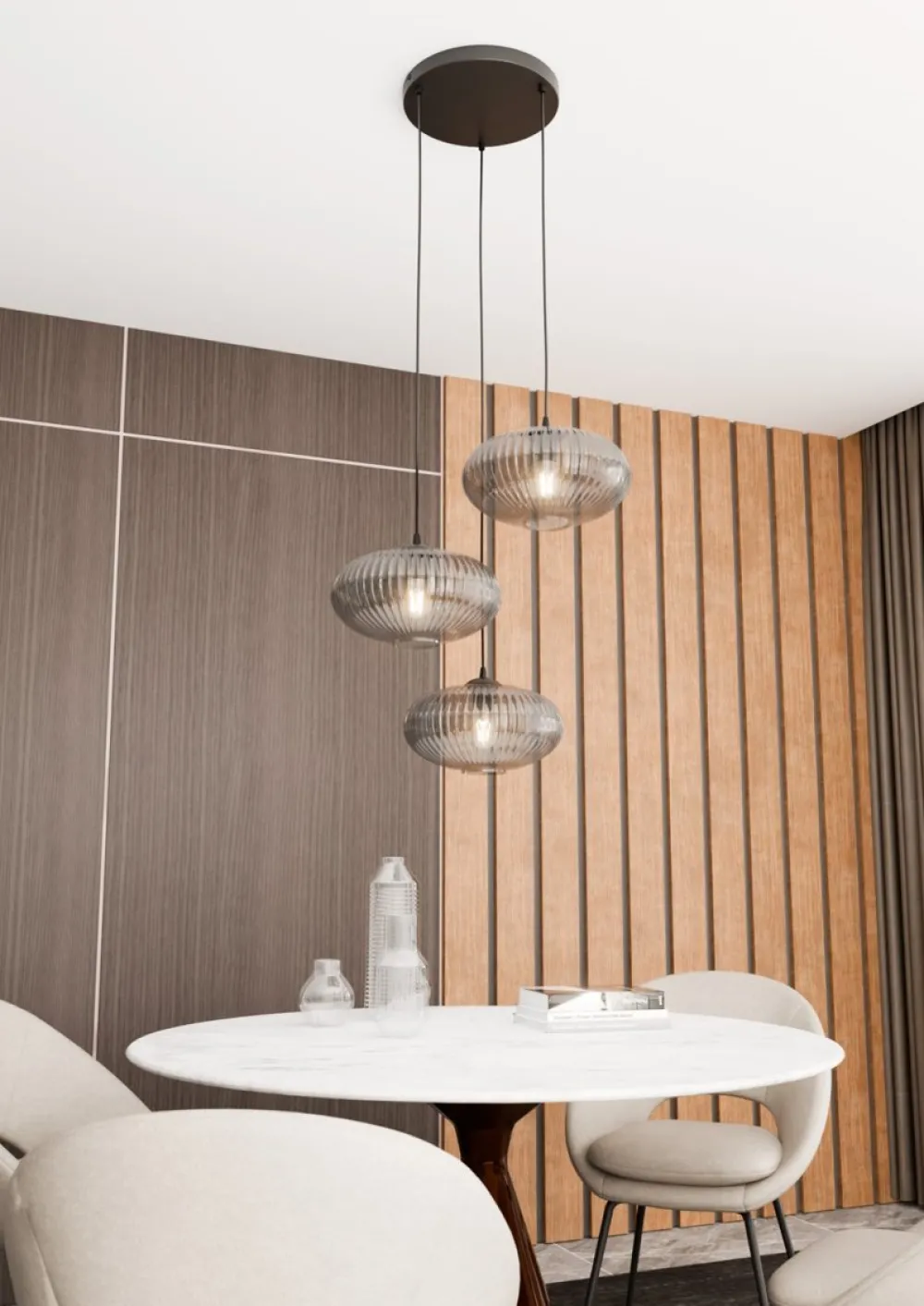 Best Emibig Lighting Coco Ø53 taklampa Rökfärgad