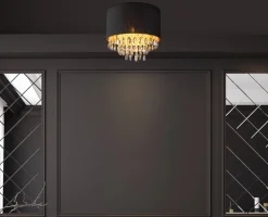 New Globo Lighting Coletta Ø40 plafond Svart