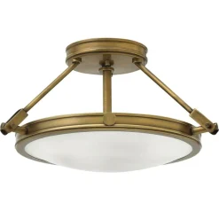 Best Elstead Lighting Collier Ø42 plafond Antikmässing