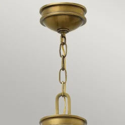 Sale Elstead Lighting Collier Ø54 taklampa Antikmässing