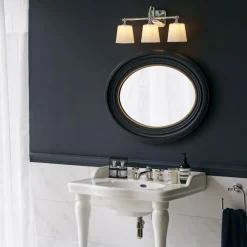Clearance Elstead Lighting Concord 53cm badrumslampa Krom