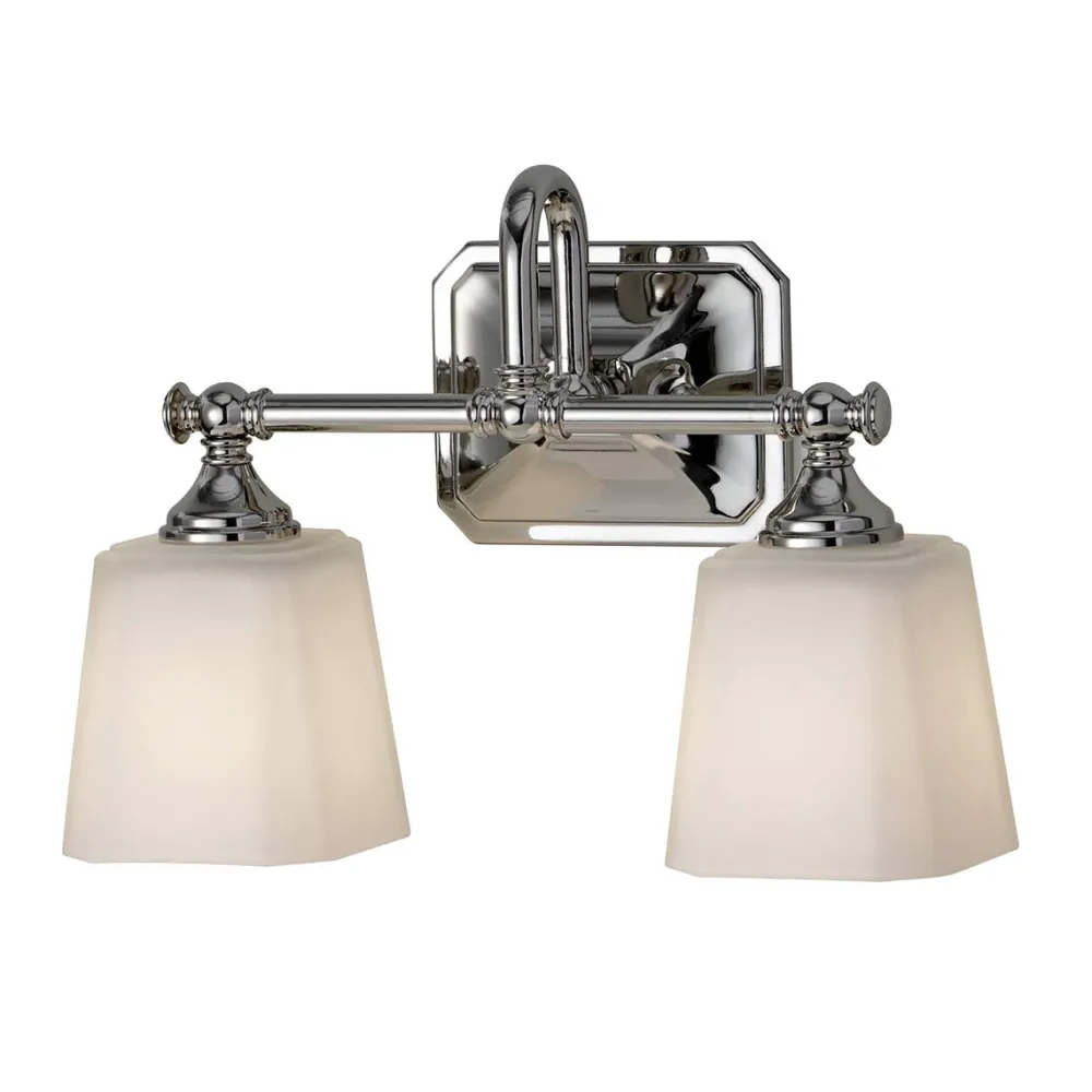 Clearance Elstead Lighting Concord 36cm badrumslampa Krom