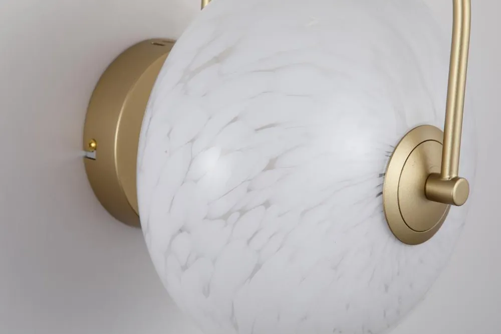 Hot Searchlight Confetti Ø25 vägglampa Guld