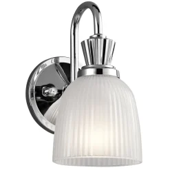 New Elstead Lighting Cora Ø13 badrumslampa Polerad krom