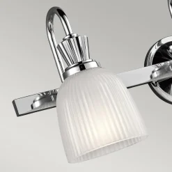 Discount Elstead Lighting Cora 60cm badrumslampa Polerad krom