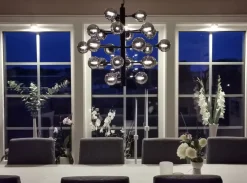 New Aneta Lighting Cosmos Ø68 taklampa Rökgrå