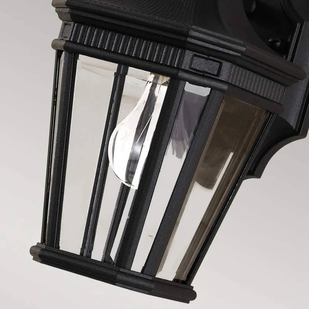Hot Elstead Lighting Cotswold Lane utelampa Svart
