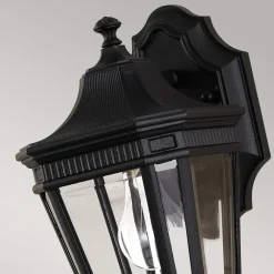 Hot Elstead Lighting Cotswold Lane utelampa Svart