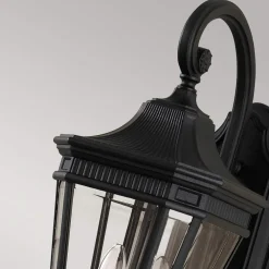 Hot Elstead Lighting Cotswold Lane utelampa Svart