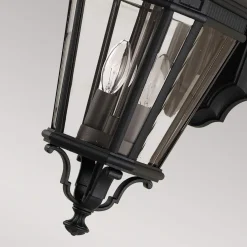 Hot Elstead Lighting Cotswold Lane utelampa Svart