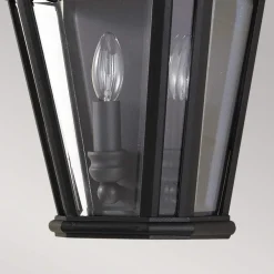 Best Elstead Lighting Cotswold Lane utelampa Svart