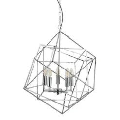 Discount Searchlight Cube Ø55 taklampa Krom