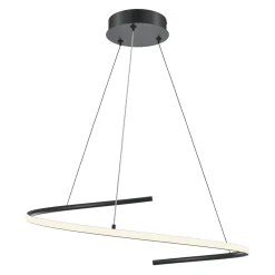 Discount Maytoni Curve Ø60 taklampa Svart