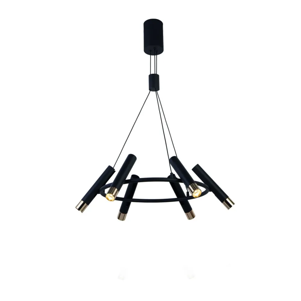 New Searchlight Cylinder Ø70 taklampa Svart