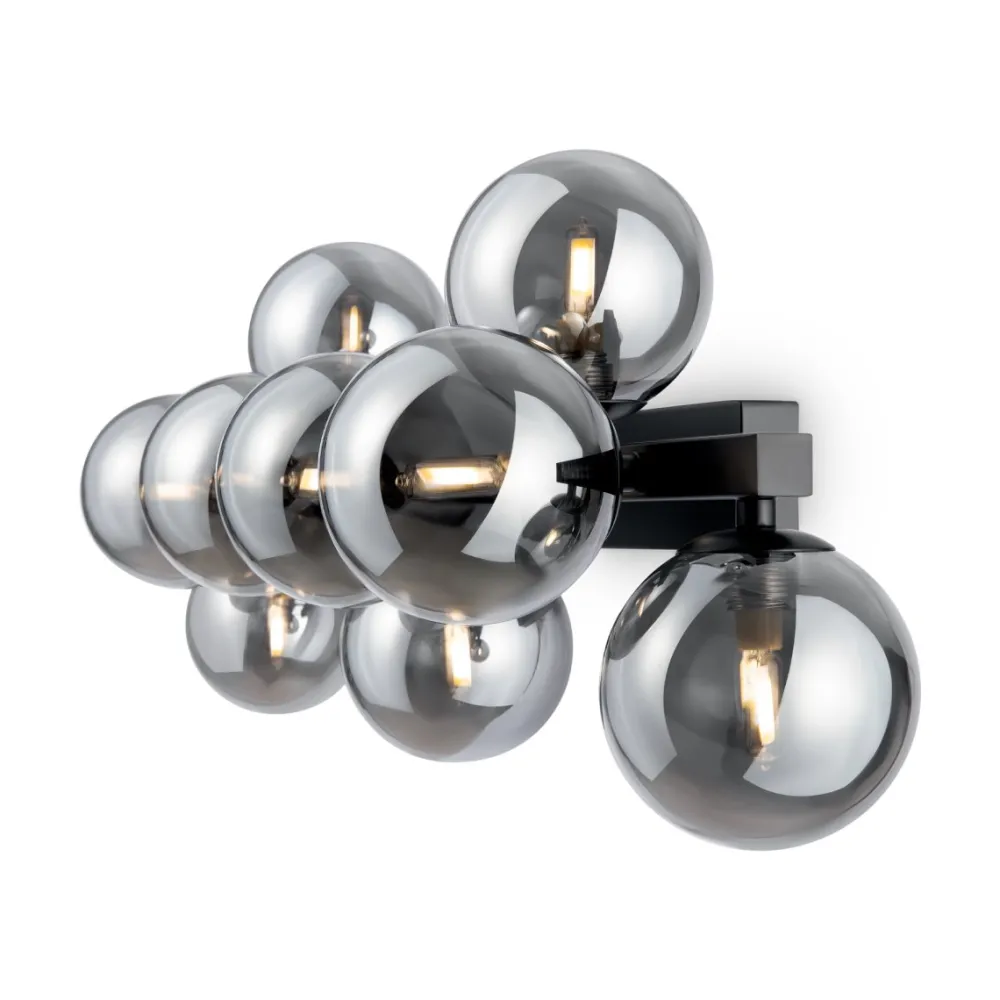 Online Maytoni Dallas 65cm vägglampa Svart