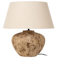 Discount Lucide Davina 58cm bordslampa Brun