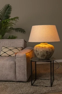 Discount Lucide Davina 58cm bordslampa Brun
