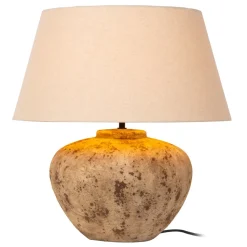 Discount Lucide Davina 58cm bordslampa Brun
