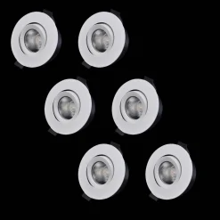 Sale Designlight D-007 Downlight 3000K 6-pack Vit