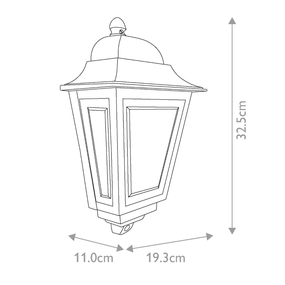 Online Elstead Lighting Deco Lane 32cm utelampa