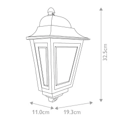 Discount Elstead Lighting Deco Lane 32cm utelampa