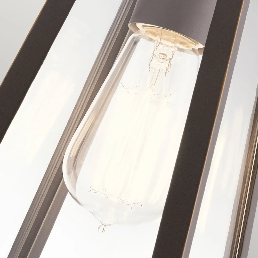 Elstead Lighting Delison utelampa Brons