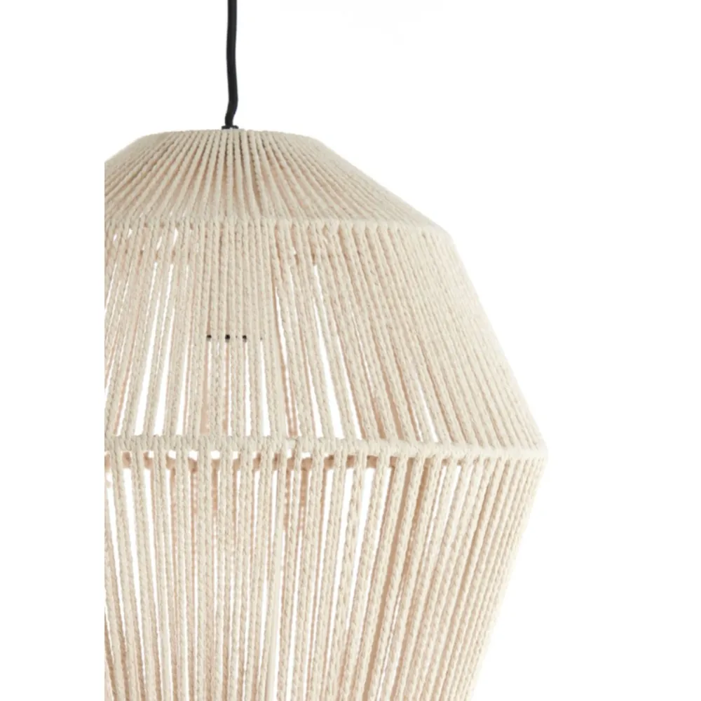 Outlet Light & Living Deya Ø38 taklampa Krämvit