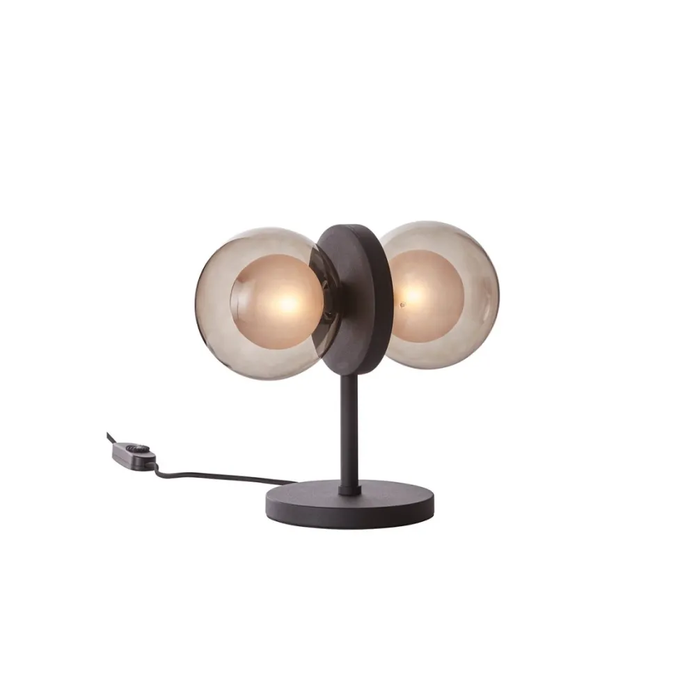 Hot CO Bankeryd Discus 30cm bordslampa Svart