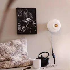 Sale Dyberg Larsen Diva Ø18 vägglampa Vit