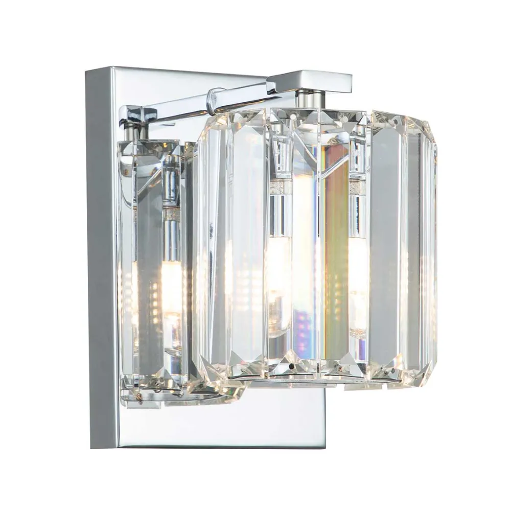 Hot Elstead Lighting Divine Ø12 badrumslampa Polerad krom