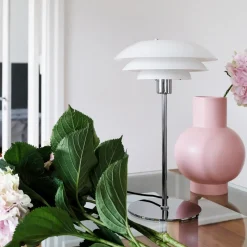 Outlet Dyberg Larsen DL31 50cm bordslampa Krom